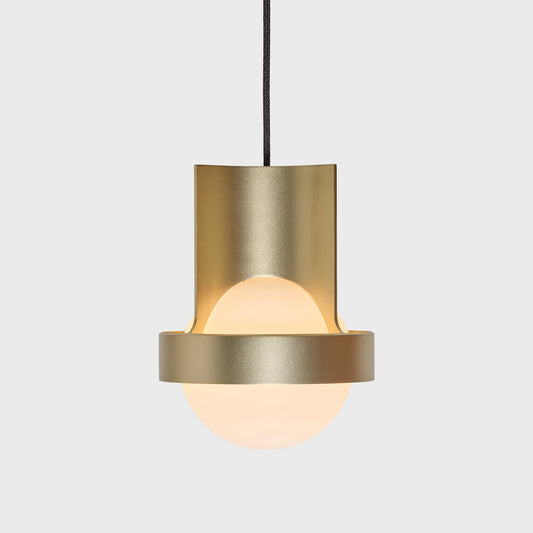 Loop Single Pendant in Gold + Sphere IV - KB&A The Home Improvement Store