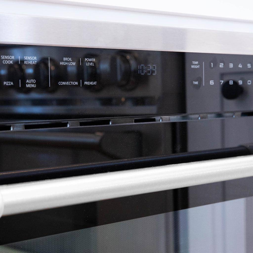 ZLINE 24 in. Built-in Convection Microwave Oven in Stainless Steel with Speed and Sensor Cooking (MWO-24) - KB&A The Home Improvement Store