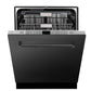 ZLINE 24" Monument Series 3rd Rack Top Touch Control Dishwasher with Stainless Steel Tub, 45dBa (DWMT-BS-24) - KB&A The Home Improvement Store