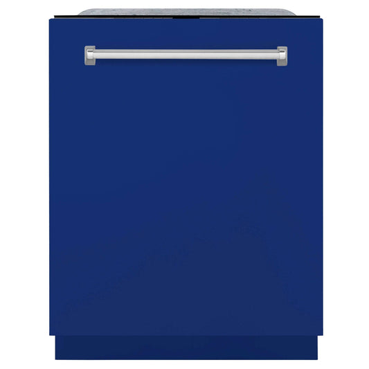 ZLINE 24" Monument Series 3rd Rack Top Touch Control Dishwasher with Stainless Steel Tub, 45dBa (DWMT-BG-24) - KB&A The Home Improvement Store