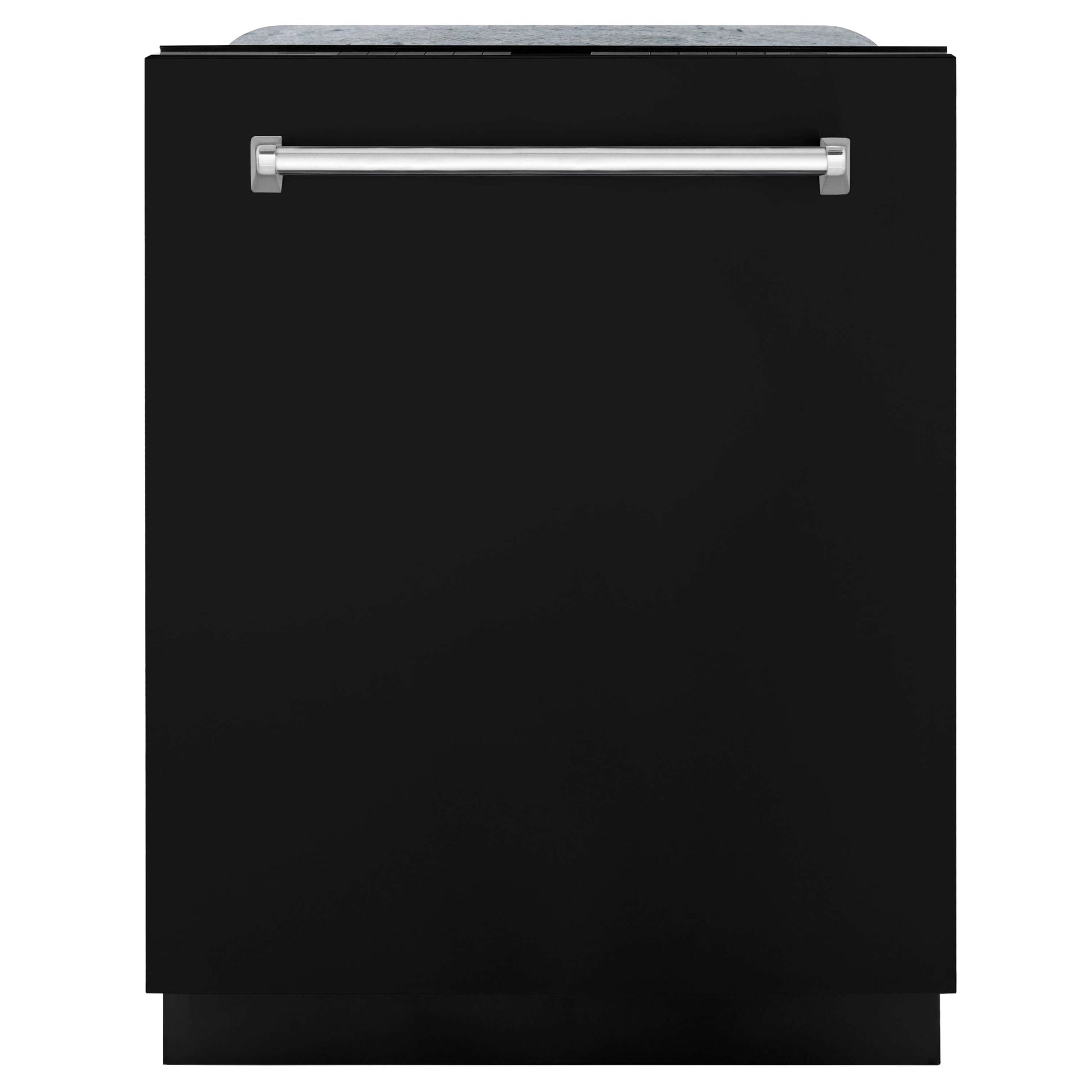 ZLINE 24" Monument Series 3rd Rack Top Touch Control Dishwasher with Stainless Steel Tub, 45dBa (DWMT-BLM-24) - KB&A The Home Improvement Store