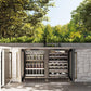 ZLINE 24 In. Touchstone Wine Cooler with Stainless Steel Glass Door and Polished Gold Handle (RWDOZ-GS-24-G) - KB&A The Home Improvement Store