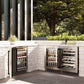ZLINE 24 In. Touchstone Wine Cooler with Stainless Steel Glass Door and Matte Black Handle (RWDOZ-GS-24-MB) - KB&A The Home Improvement Store