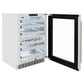 ZLINE 24 In. Touchstone Wine Cooler with Stainless Steel Glass Door and Champagne Bronze Handle (RWDOZ-GS-24-CB) - KB&A The Home Improvement Store