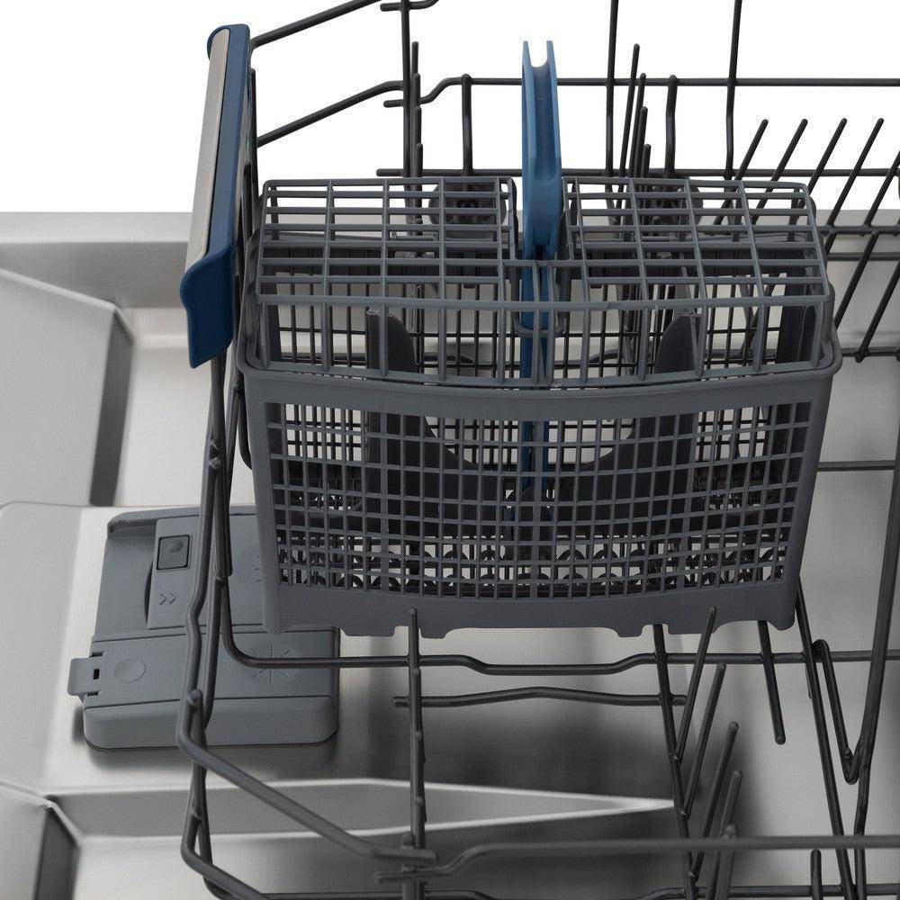 ZLINE Autograph Edition 24 in. 3rd Rack Top Control Tall Tub Dishwasher in Stainless Steel with Champagne Bronze Handle, 51dBa (DWVZ-304-24-CB) - KB&A The Home Improvement Store