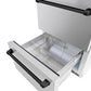 ZLINE Autograph Edition 24 in. Touchstone 168 Can Outdoor-Rated Dual Refrigerator Drawer with Stainless Steel Doors and Matte Black Handles (RDSOZ-ST-24-MB) - KB&A The Home Improvement Store