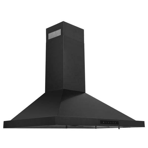 36" ZLINE Convertible Vent Wall Mount Range Hood in Black Stainless Steel (BSKBN-36) - KB&A The Home Improvement Store