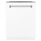 ZLINE 24" Monument Series 3rd Rack Top Touch Control Dishwasher with Stainless Steel Tub, 45dBa (DWMT-WM-24) - KB&A The Home Improvement Store