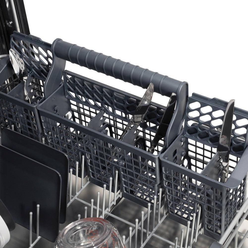 ZLINE 24" Monument Series 3rd Rack Top Touch Control Dishwasher with Stainless Steel Tub, 45dBa (DWMT-BG-24) - KB&A The Home Improvement Store