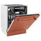 ZLINE 24" Tallac Series 3rd Rack Tall Tub Dishwasher in Copper with Stainless Steel Tub, 51dBa (DWV-C-24) - KB&A The Home Improvement Store