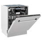 ZLINE 24" Tallac Series 3rd Rack Dishwasher in Custom Panel Ready with Stainless Steel Tub, 51dBa (DWV-24) - KB&A The Home Improvement Store