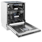ZLINE 24" Tallac Series 3rd Rack Dishwasher in Custom Panel Ready with Stainless Steel Tub, 51dBa (DWV-24) - KB&A The Home Improvement Store
