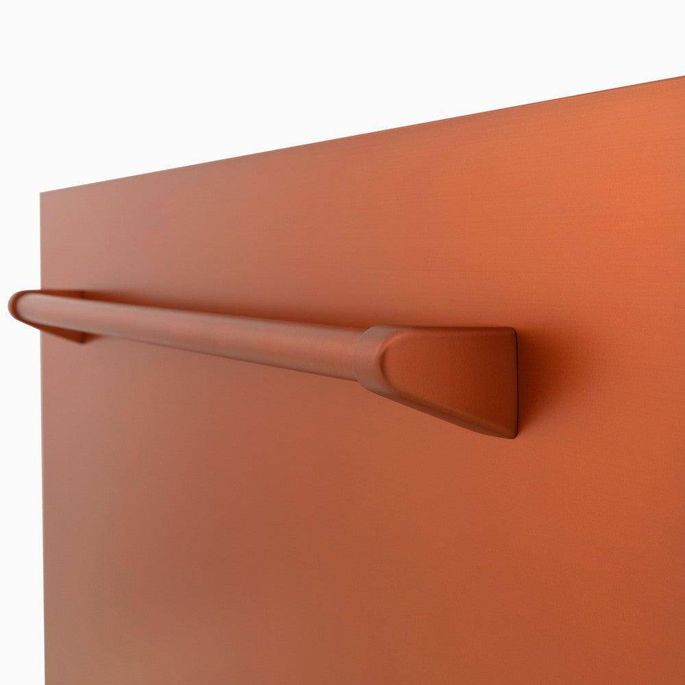 ZLINE 24" Tallac Series 3rd Rack Tall Tub Dishwasher in Copper with Stainless Steel Tub, 51dBa (DWV-C-24) - KB&A The Home Improvement Store