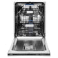 ZLINE 24" Tallac Series 3rd Rack Tall Tub Dishwasher in White Matte with Stainless Steel Tub, 51dBa (DWV-WM-24) - KB&A The Home Improvement Store