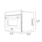 ZLINE 24 in. Built-in Convection Microwave Oven in Fingerprint Resistant Stainless Steel (MWO-24-SS) - KB&A The Home Improvement Store