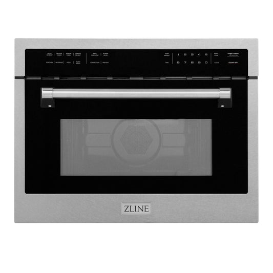 ZLINE 24 in. Built-in Convection Microwave Oven in Fingerprint Resistant Stainless Steel (MWO-24-SS) - KB&A The Home Improvement Store