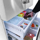 ZLINE 36 in. 28.9 cu. ft. Standard-Depth French Door External Water Dispenser Refrigerator with Dual Ice Maker in Fingerprint-Resistant Stainless Steel (RSM-W-36) - KB&A The Home Improvement Store
