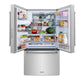 ZLINE 36 in. 28.9 cu. ft. Standard-Depth French Door External Water Dispenser Refrigerator with Dual Ice Maker in Fingerprint-Resistant Stainless Steel (RSM-W-36) - KB&A The Home Improvement Store