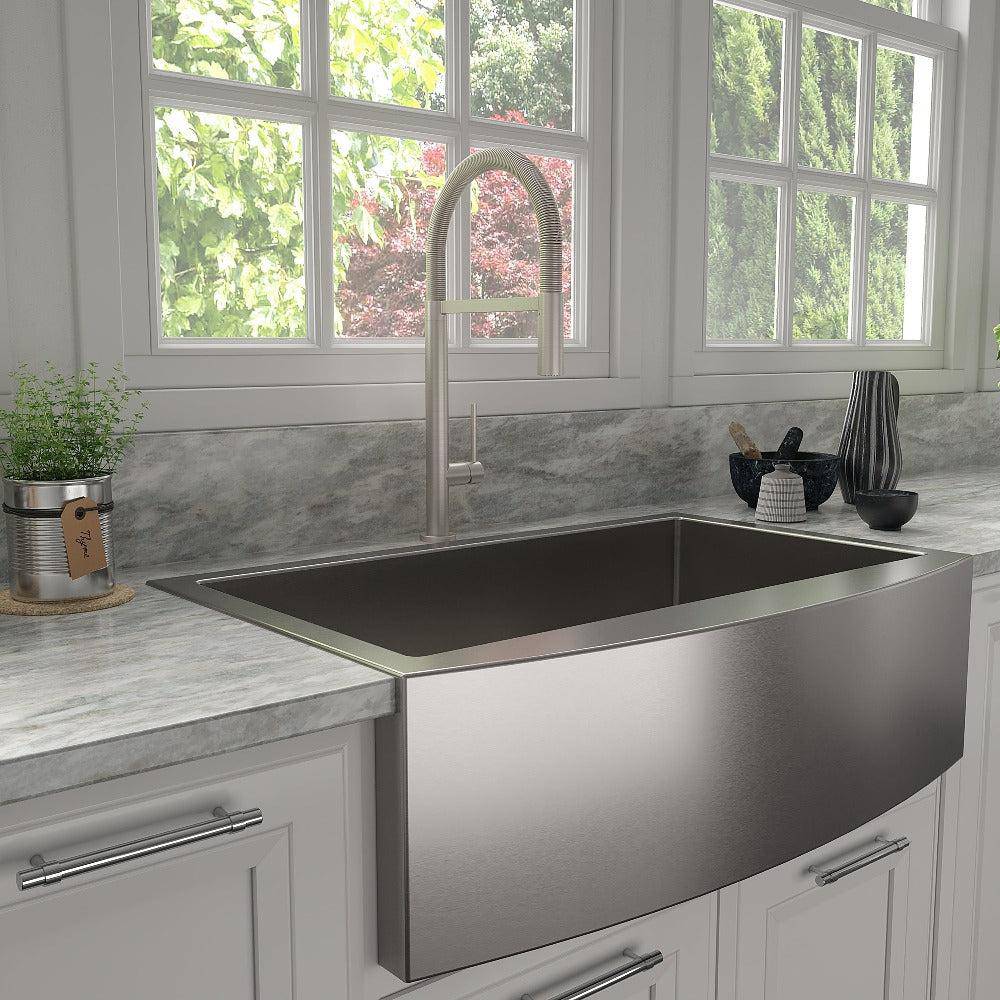 ZLINE Incline Kitchen Faucet with Color Options (INC-KF) - KB&A The Home Improvement Store