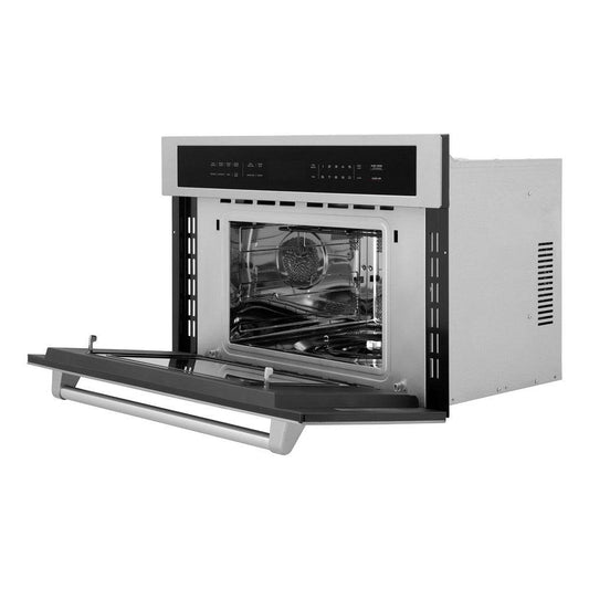 ZLINE 30 in. 1.6 cu ft. Built-in Convection Microwave Oven in Fingerprint Resistant Stainless Steel (MWO-30-SS) - KB&A The Home Improvement Store