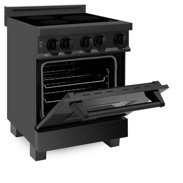 ZLINE 24 in. 2.8 cu. ft. Legacy Induction Range with 4 Element Cooktop and Electric Oven - KB&A The Home Improvement Store