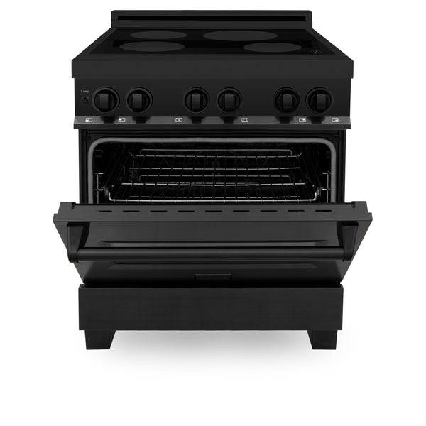 ZLINE 30 in. 4.0 cu. ft. Legacy Induction Range with 4 Element Cooktop and Electric Oven - KB&A The Home Improvement Store