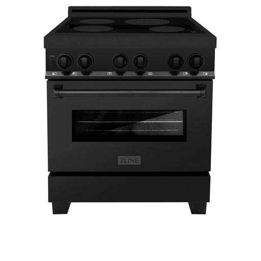ZLINE 30 in. 4.0 cu. ft. Legacy Induction Range with 4 Element Cooktop and Electric Oven - KB&A The Home Improvement Store