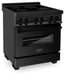 ZLINE 30 in. 4.0 cu. ft. Legacy Induction Range with 4 Element Cooktop and Electric Oven - KB&A The Home Improvement Store