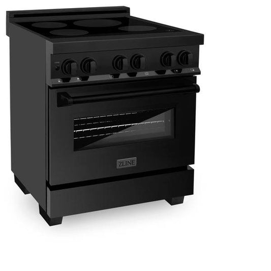 ZLINE 30 in. 4.0 cu. ft. Legacy Induction Range with 4 Element Cooktop and Electric Oven - KB&A The Home Improvement Store