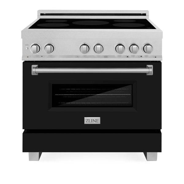 ZLINE 36 in. 4.6 cu. ft. Legacy Induction Range with 5 Element Cooktop and Electric Oven - KB&A The Home Improvement Store
