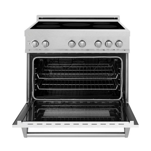ZLINE 36 in. 4.6 cu. ft. Legacy Induction Range with 5 Element Cooktop and Electric Oven - KB&A The Home Improvement Store
