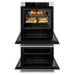 ZLINE 30 in. Professional True Convection Double Wall Oven with Air Fry and Self Clean in DuraSnow® Stainless Steel (WADS-30) - KB&A The Home Improvement Store