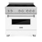 ZLINE 36 in. 4.6 cu. ft. Legacy Induction Range with 5 Element Cooktop and Electric Oven - KB&A The Home Improvement Store