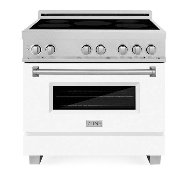 ZLINE 36 in. 4.6 cu. ft. Legacy Induction Range with 5 Element Cooktop and Electric Oven - KB&A The Home Improvement Store