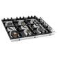 ZLINE 36" Gas Cooktop with 6 Gas Brass Burners (RC-BR-36) - KB&A The Home Improvement Store