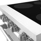 ZLINE 30 in. 4.0 cu. ft. Legacy Induction Range with 4 Element Cooktop and Electric Oven - KB&A The Home Improvement Store