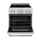 ZLINE 30 in. 4.0 cu. ft. Legacy Induction Range with 4 Element Cooktop and Electric Oven - KB&A The Home Improvement Store