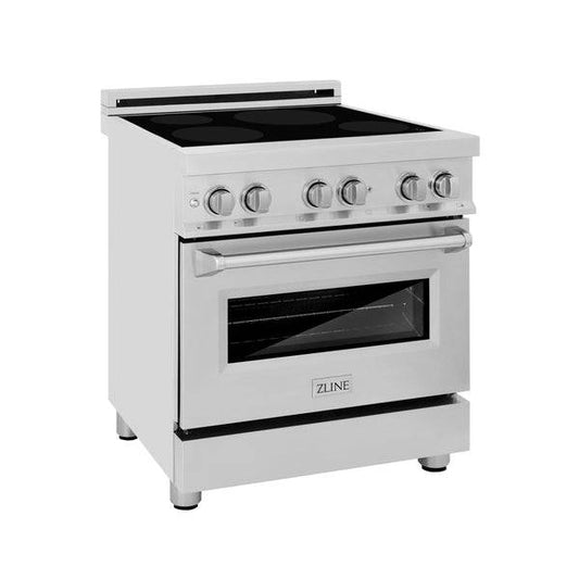 ZLINE 30 in. 4.0 cu. ft. Legacy Induction Range with 4 Element Cooktop and Electric Oven - KB&A The Home Improvement Store