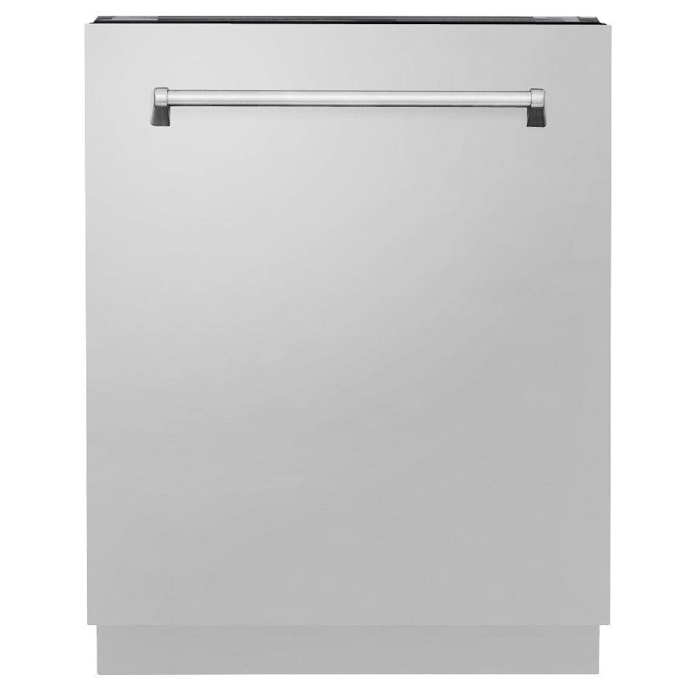 ZLINE 24" Tallac Series 3rd Rack Dishwasher in Custom Panel Ready with Stainless Steel Tub, 51dBa (DWV-24) - KB&A The Home Improvement Store