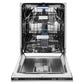 ZLINE 24 in. Tallac Series 3rd Rack Dishwasher in Stainless Steel with Traditional Handle, 51dBa (DWV-304-24) - KB&A The Home Improvement Store