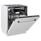 ZLINE 24 in. Tallac Series 3rd Rack Dishwasher in Stainless Steel with Traditional Handle, 51dBa (DWV-304-24) - KB&A The Home Improvement Store