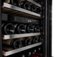 ZLINE 24" Monument Dual Zone 44-Bottle Wine Cooler in Stainless Steel (RWV-UD-24) - KB&A The Home Improvement Store