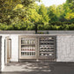 ZLINE 24 in. Touchstone Dual Zone 44 Bottle Wine Cooler With Stainless Steel Glass Door (RWDO-GS-24) - KB&A The Home Improvement Store