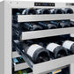 ZLINE 24 in. Touchstone Dual Zone 44 Bottle Wine Cooler With Stainless Steel Glass Door (RWDO-GS-24) - KB&A The Home Improvement Store