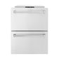 ZLINE 24 in. Touchstone 168 Can Outdoor-Rated Dual Refrigerator Drawer with Stainless Steel Doors (RDSO-ST-24) - KB&A The Home Improvement Store