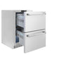 ZLINE 24 in. Touchstone 168 Can Outdoor-Rated Dual Refrigerator Drawer with Stainless Steel Doors (RDSO-ST-24) - KB&A The Home Improvement Store
