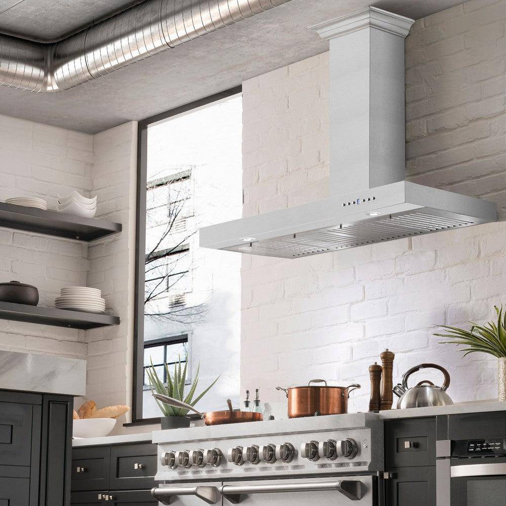 ZLINE 30" Convertible Vent Wall Mount Range Hood in Stainless Steel (KE-30) - KB&A The Home Improvement Store