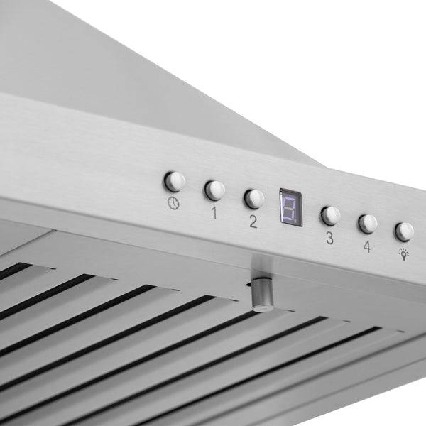 36" ZLINE Convertible Vent Wall Mount Range Hood in Stainless Steel (KB-36) - KB&A The Home Improvement Store