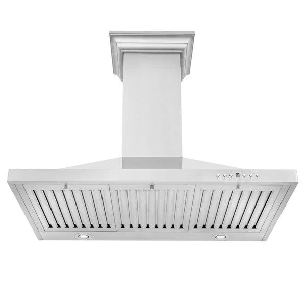 36" ZLINE Convertible Vent Wall Mount Range Hood in Stainless Steel (KB-36) - KB&A The Home Improvement Store