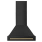 ZLINE 30 in. Autograph Edition Black Stainless Steel Range Hood with Accent Handle (BS655Z-30-CB) - KB&A The Home Improvement Store
